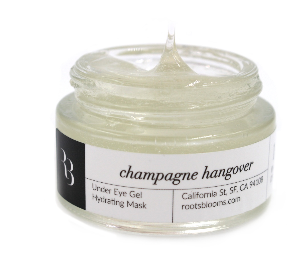Roots & Blooms Champagne Hangover Hydrating Eye Gel Mask