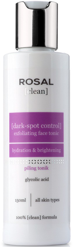 Rosal [clean] [Dark-Spot-Control] Exfoliating Face Tonic