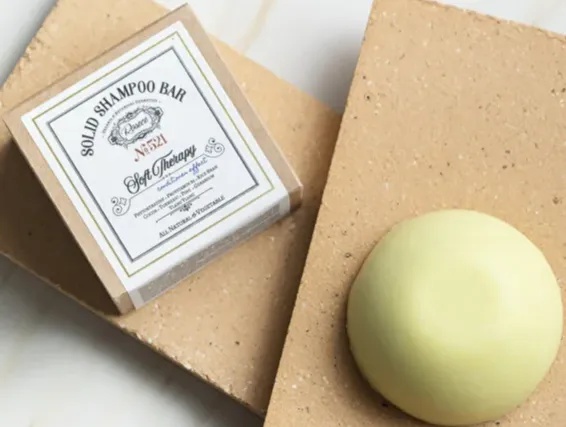 Rosece Solid Shampoo Bar / Soft Therapy For Damaged Hair (no.521)