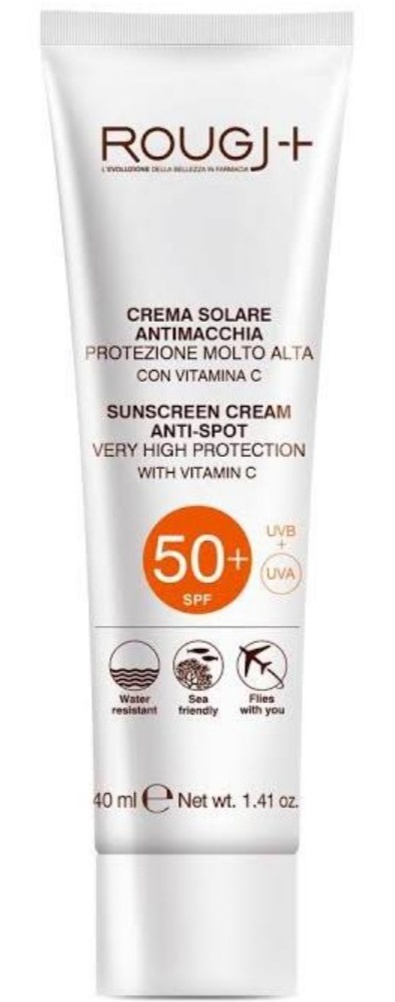 Rougj + CREMA SOLARE VISO ANTI-MACCHIA SPF50+