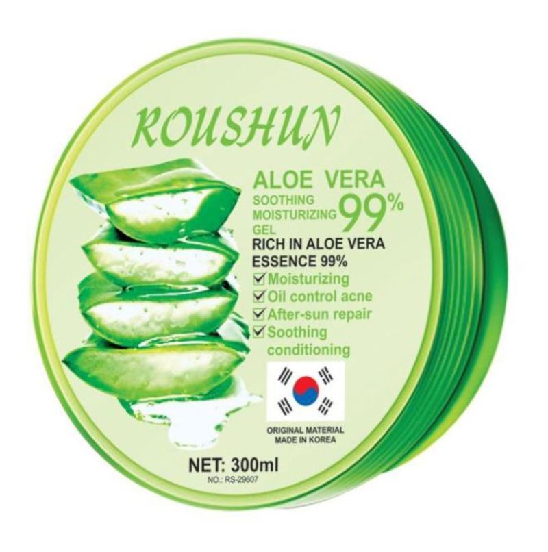 Roushun Aloe Vera Soothing Moisturizing Gel Clear