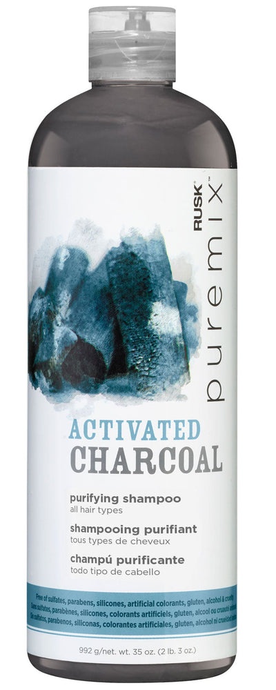 Rusk Puremix Activated Charcoal Purifying Shampoo