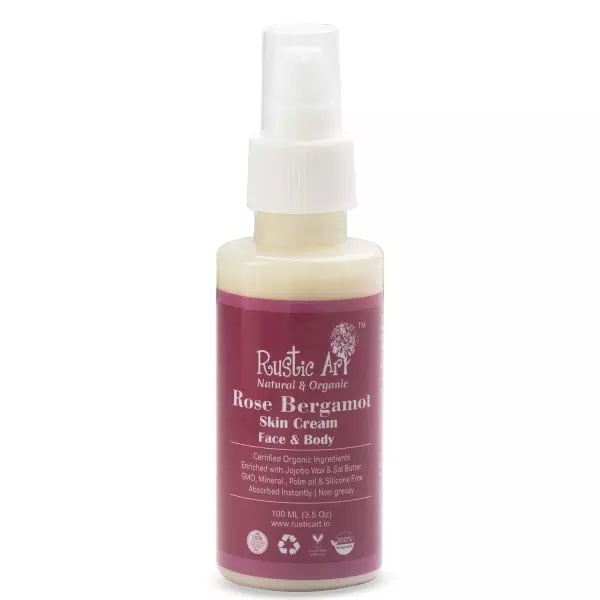 Rustic art Rose Bergamot Face And Body Cream