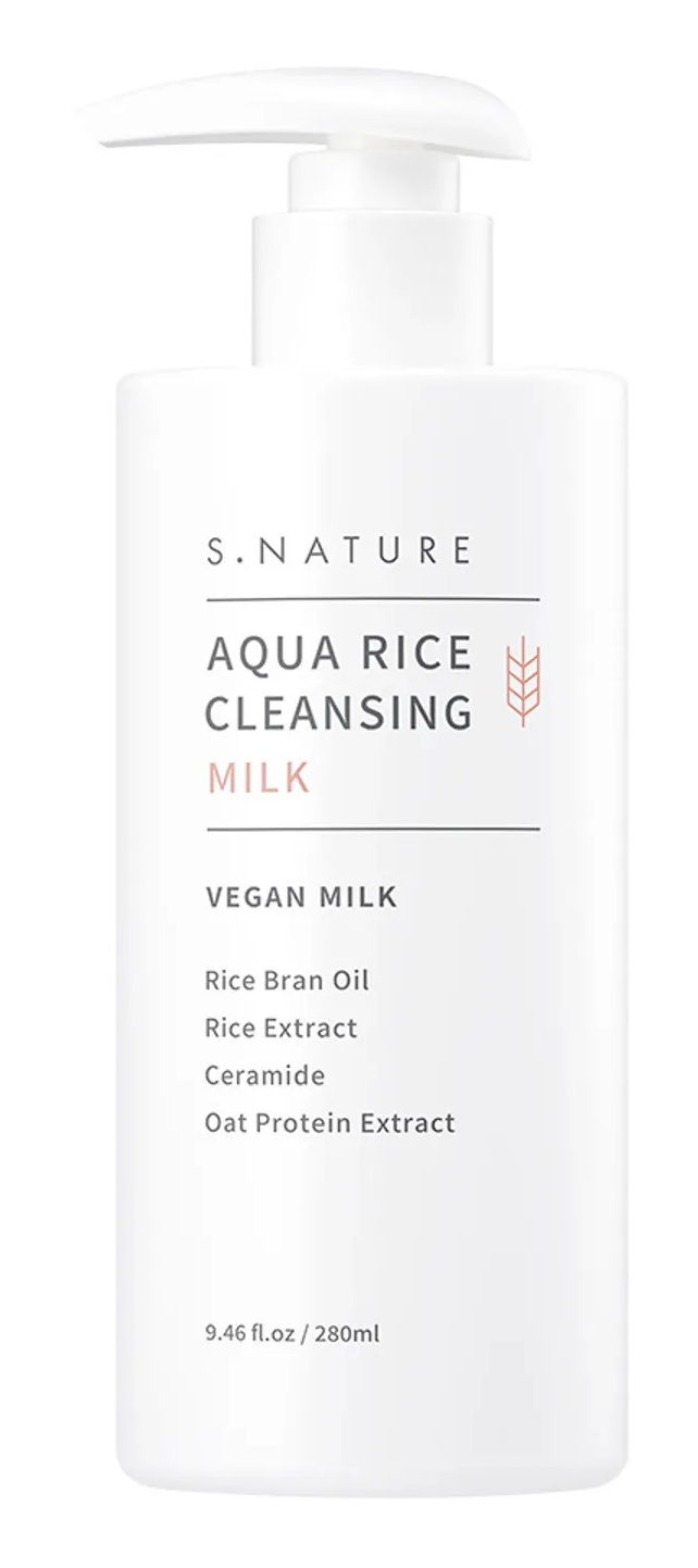 S.NATURE Aqua Rice Cleansing Milk