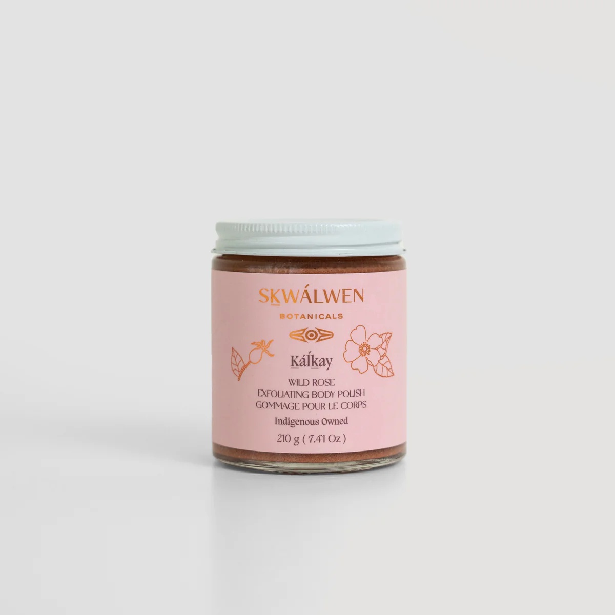 SḴWÁLWEN BOTANICALS Kalkáy Wild Rose Exfoliating Body Polish