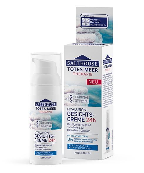 SALTHOUSE TOTES MEER THERAPIE Hyaluron-Gesichtscreme 24H