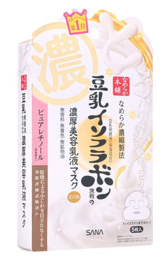 SANA Soy Milk Wrinkle Care Gel Emulsion Mask