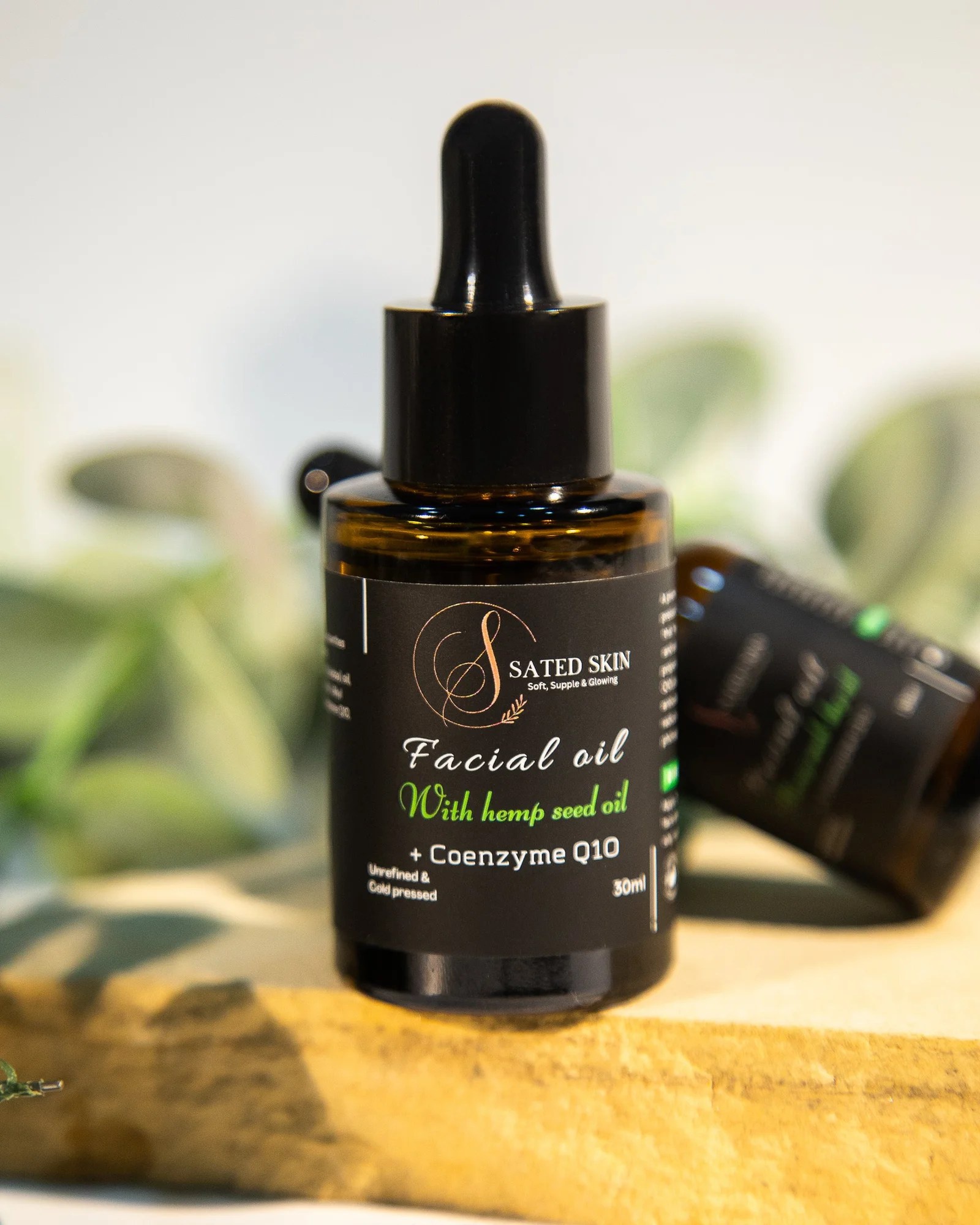 SATED SKIN Hemp Seed Oil