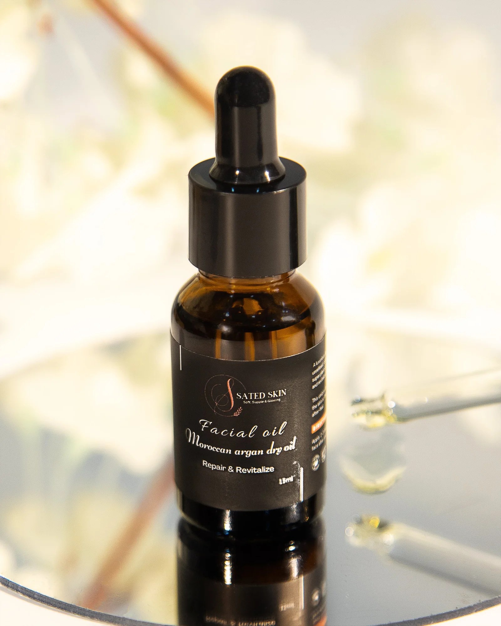 SATED SKIN Moroccan Argan Dry Oil