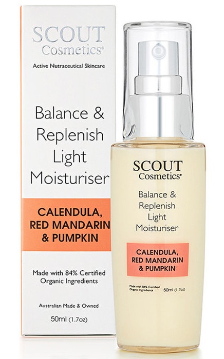 SCOUT Cosmetics Balance & Replenish Light Moisturiser