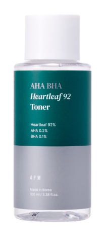 SEOUL 4PM AHA BHA Heartleaf 92 Toner