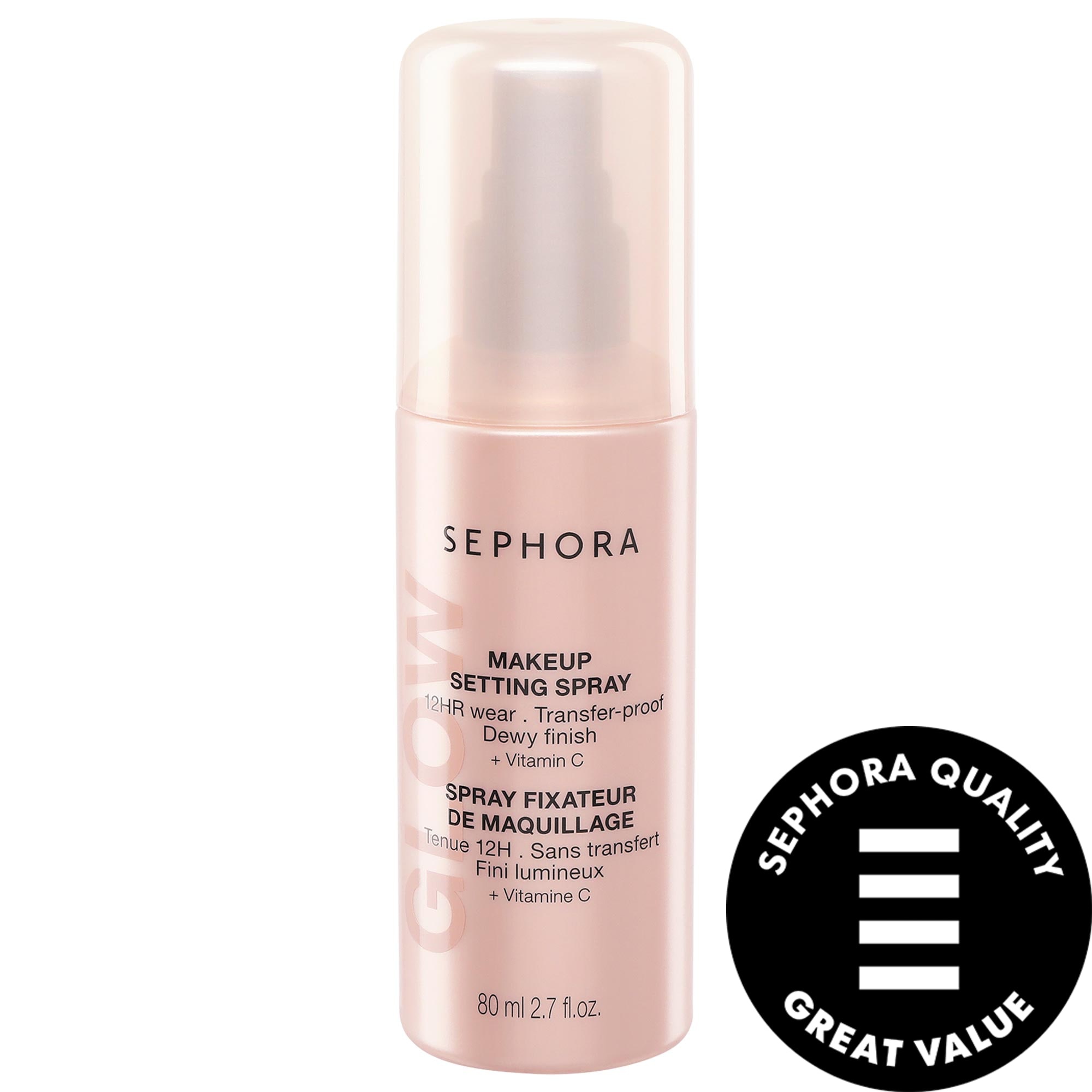 SEPHORA COLLECTION Glow 12hr Wear Transferproof Makeup Setting Spray With Vitamin C