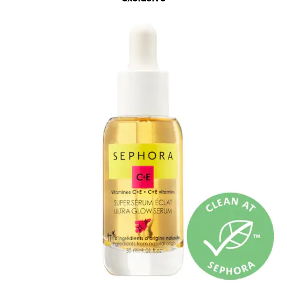 SEPHORA COLLECTION Ultra Glow Serum: Glow + Strengthen Vitamin C Serum