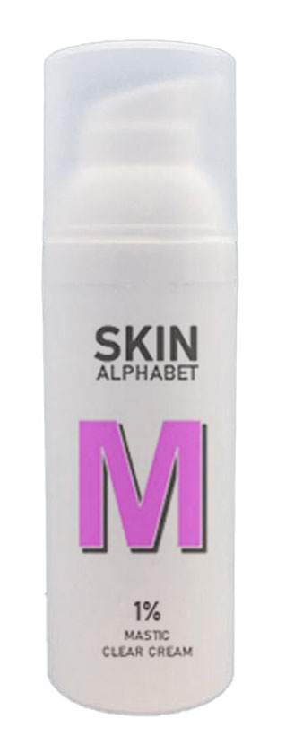 SKIN ALPHABET Clear 1% Mastic Facecream