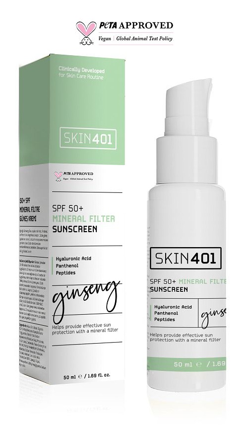 SKIN401 SPF 50* Mineral Filter Sunscreen