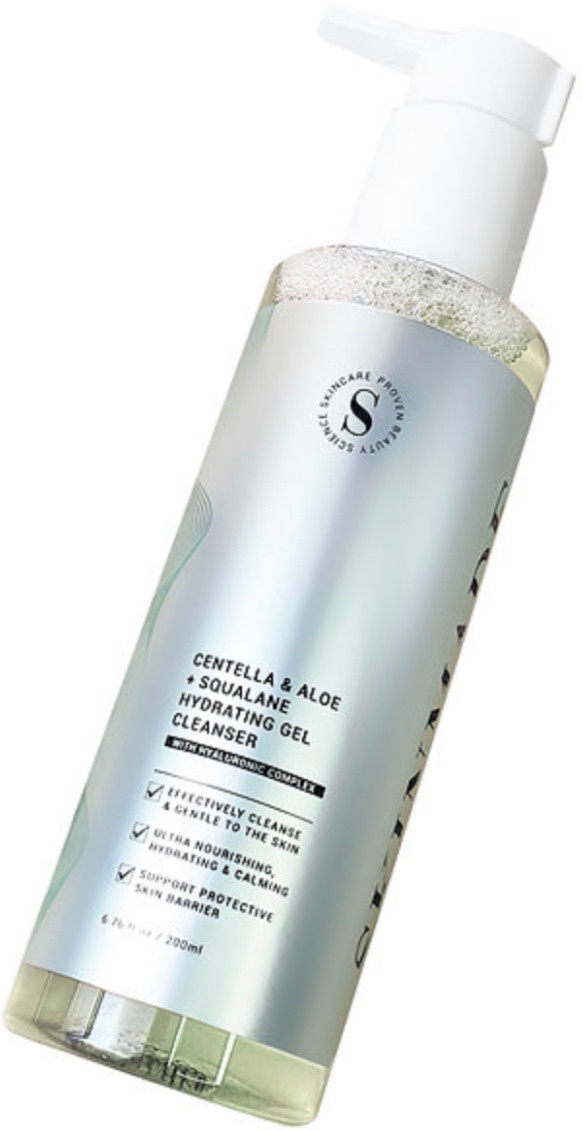 SKINMADE Centella & Aloe + Squalane Hydrating Gel Cleanser