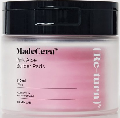 SKINRx LAB Madecera Cream Pink Aloe Builder Pads
