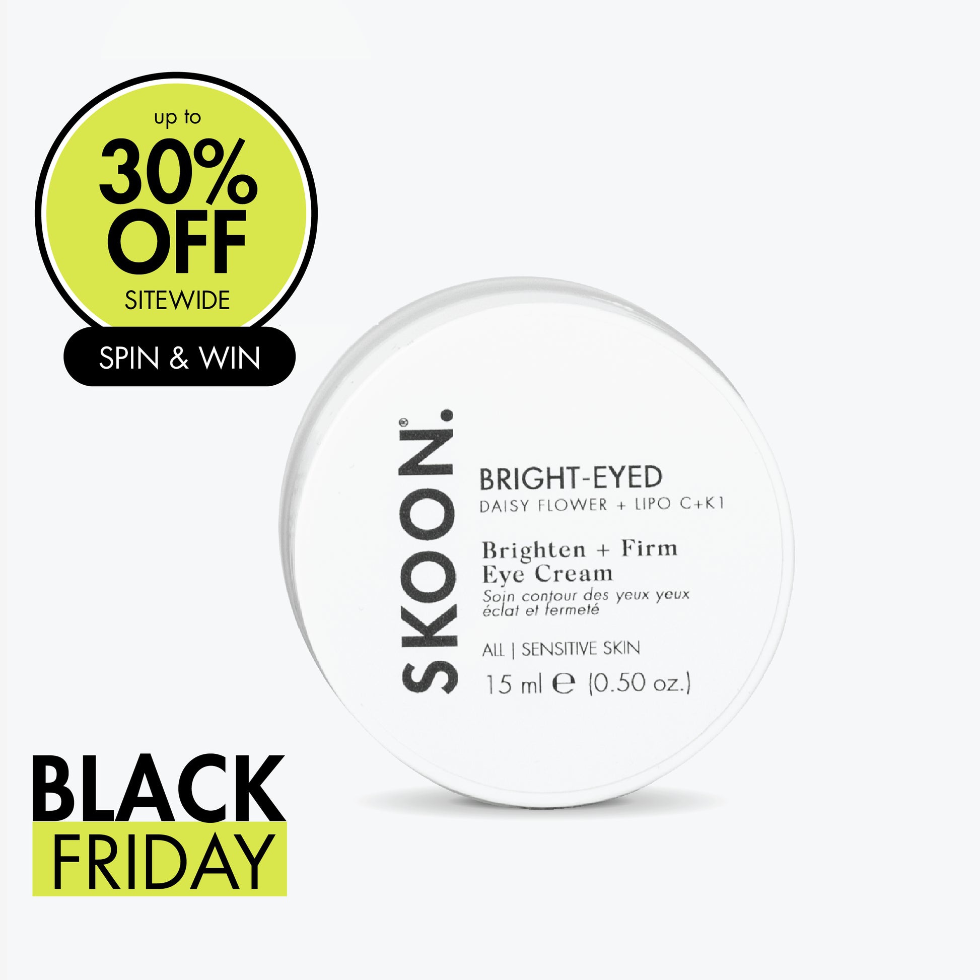 SKOON Bright-eyed Brighten + Firm Eye Cream