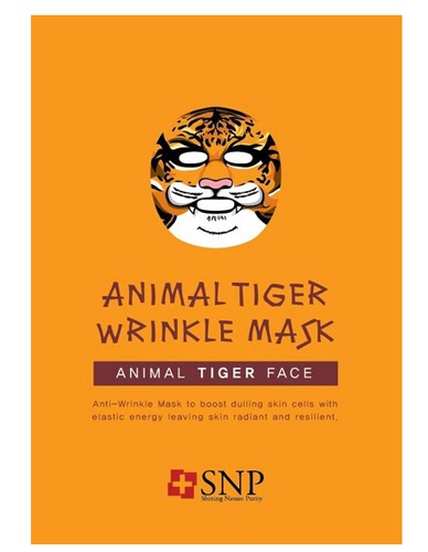 SNP Animal Tiger Wrinkle Mask