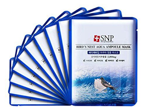 SNP Bird'S Nest Aqua Ampoule Mask