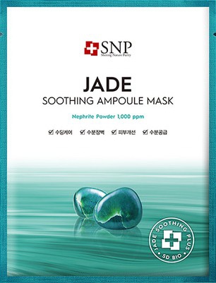 SNP Jade Soothing Ampoule Mask