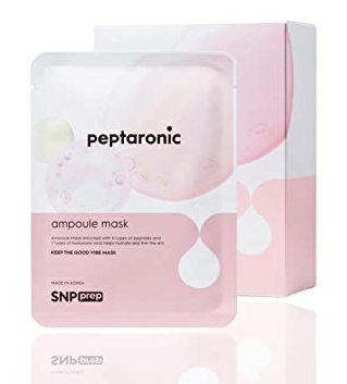 SNP Prep Peptaronic Ampoule Korean Sheet Mask