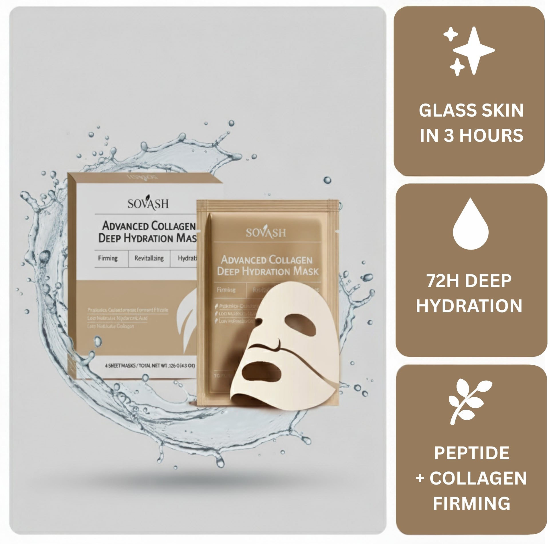 SOVASH Advanced Collagen Deep Hydration Mask