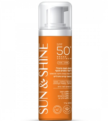 SUN&SHINE Mineral Sunscreen Mousse