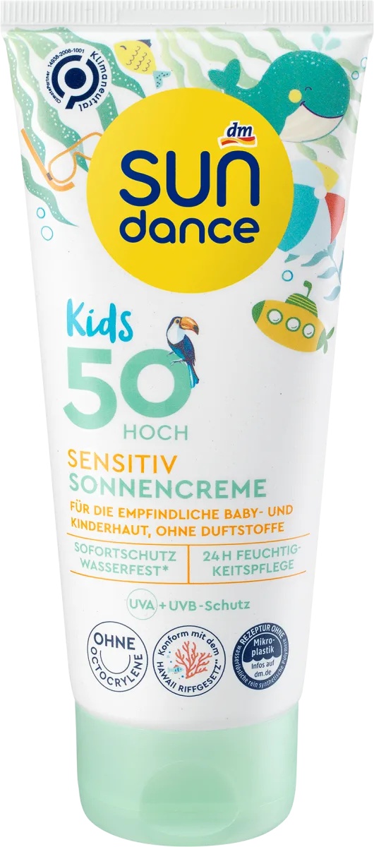 SUNdance Kids Sensitiv Sonnencreme Lsf 50