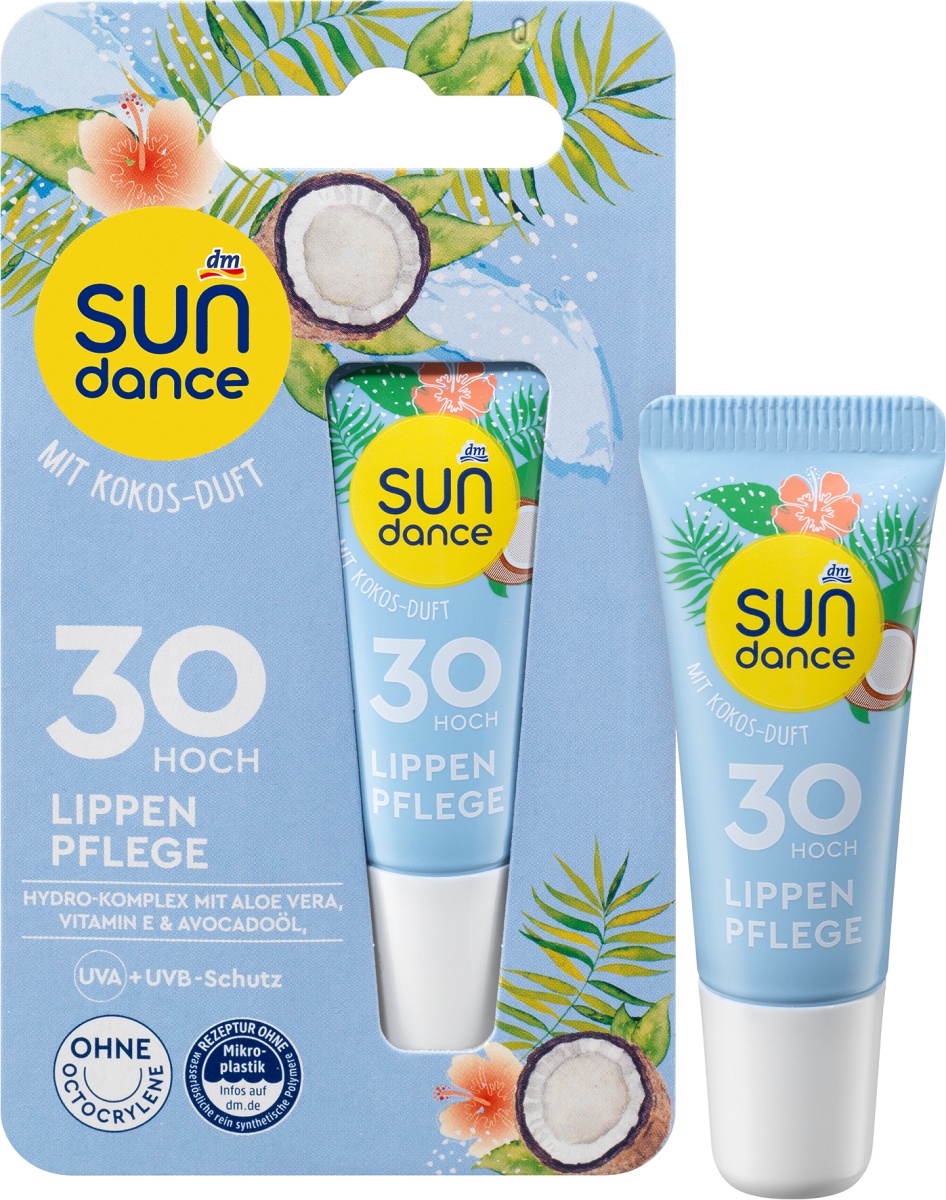 SUNdance Lippenpflege Kokos LSF 30