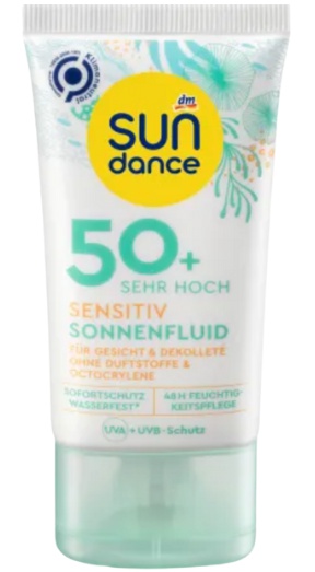 SUNdance Sonnenfluid Gesicht Sensitiv Lsf 50+