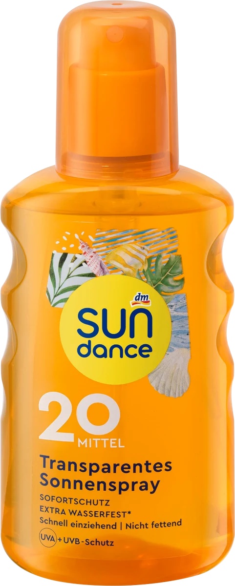 SUNdance Transparentes Sonnenspray LSF 20