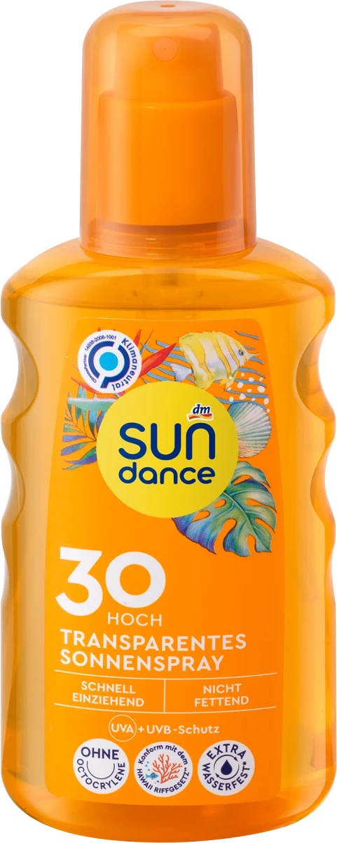 SUNdance Transparentes Sonnenspray LSF 30