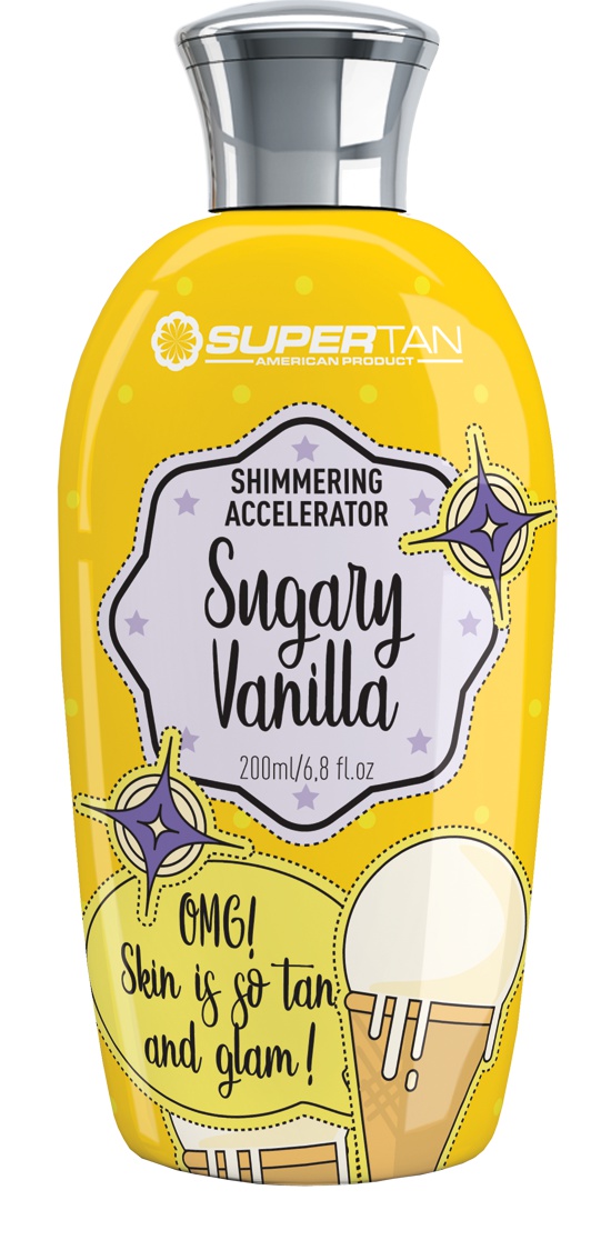 SUPER TAN Sugary Vanilla- Shimmering Accelerator