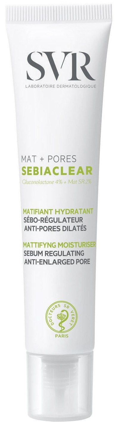 SVR Sebiaclear Mat + Pores Mattifying Moisturiser
