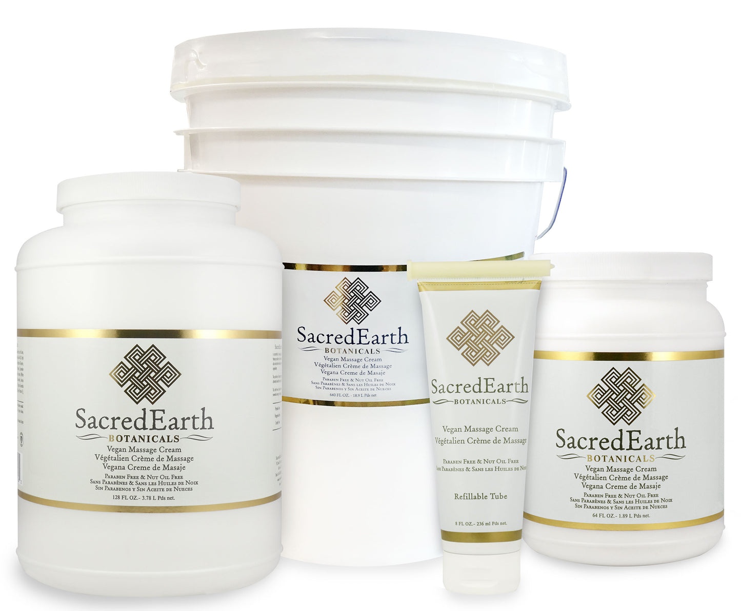 SacredEarth Botanicals Vegan Massage Cream