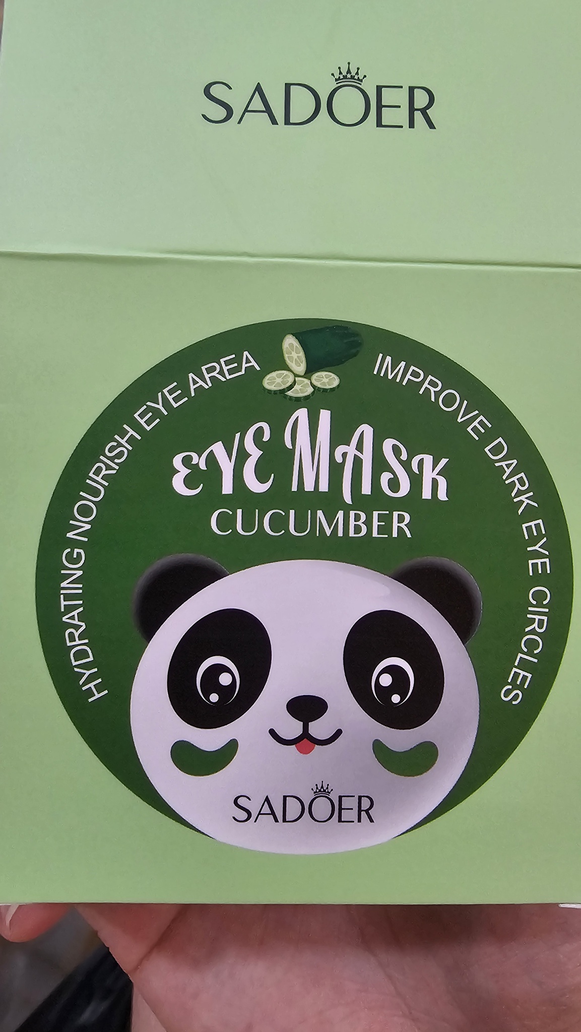 Sadoer Eye Mask Cucumber