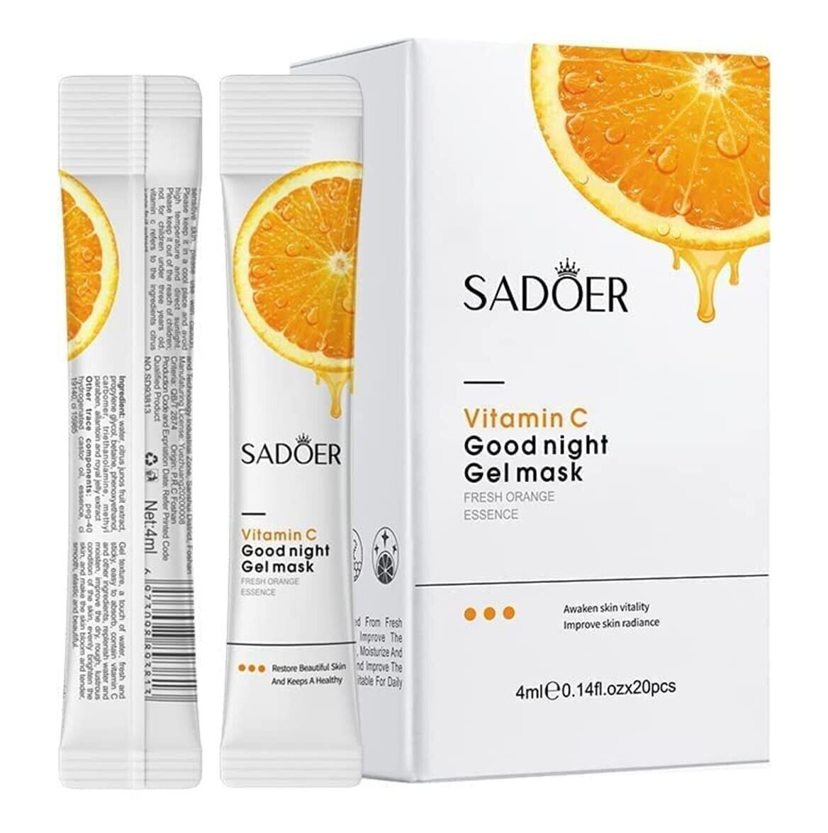 Sadoer Good Niht Gel Mask Vitamin C