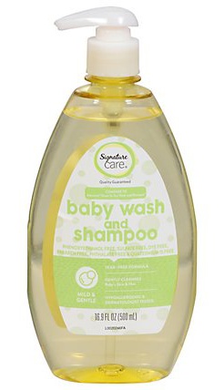 Safeway signature Baby Wash & Shampoo