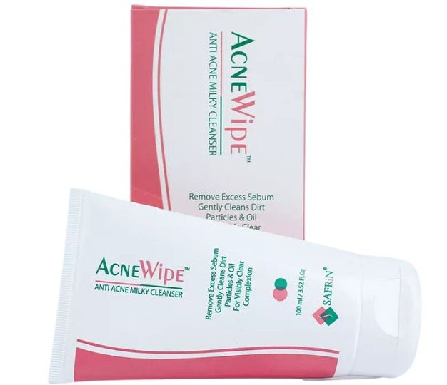 Safrin Skin Acne Wipe Milky Cleanser