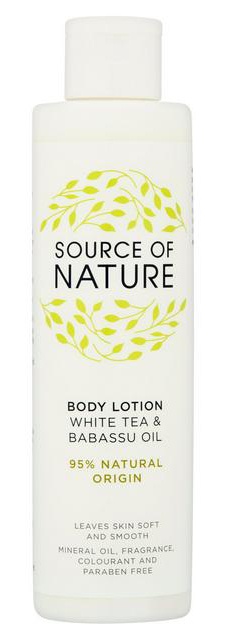 (Sainsburys) Source of Nature Body Lotion White Tea & Babassu Oil