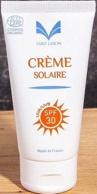 Saint Geron Crème Solaire Bio