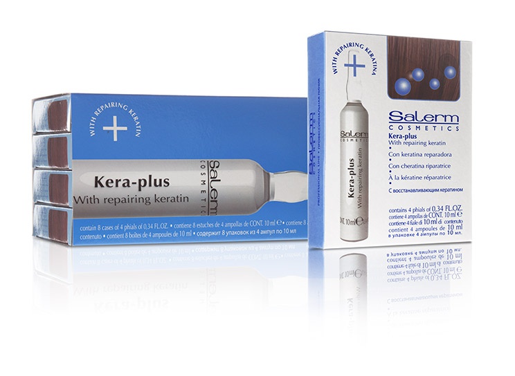 Salerm Cosmetics Kera Plus Ampoules