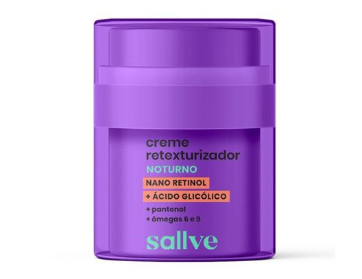 Sallve Creme Retexturizador Noturno
