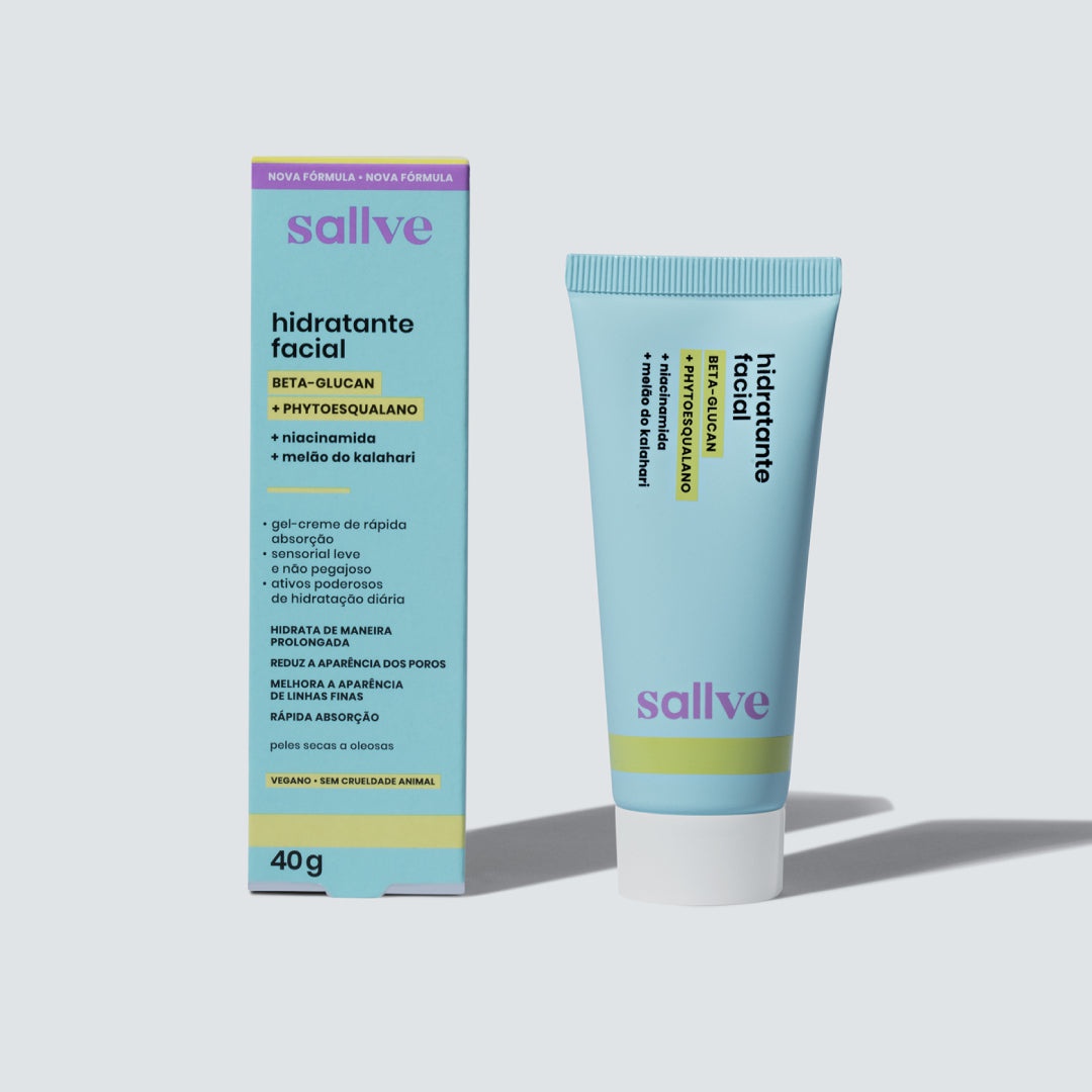 Sallve Hidratante Facial Peles Secas A Oleosas