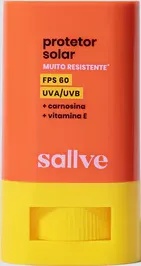 Sallve Protetor Solar Bastão FPS 60 Muito Resistente