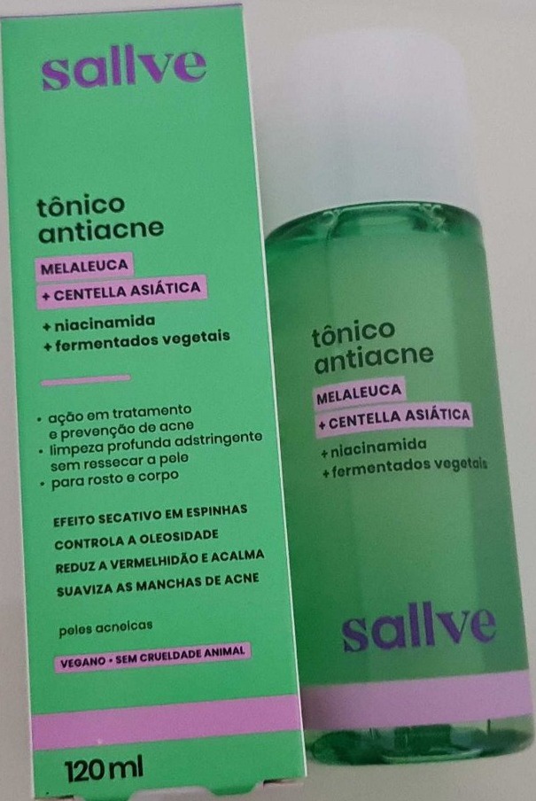 Sallve Tônico Antiacne
