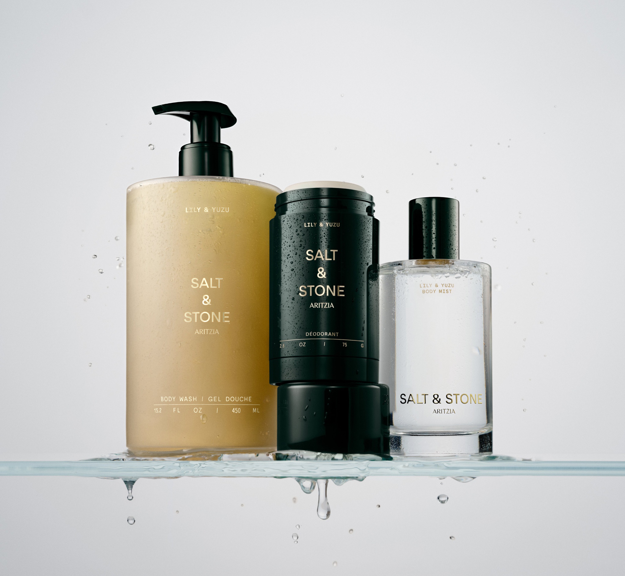 Salt & Stone Aritzia Body Wash Lily & Yuzu