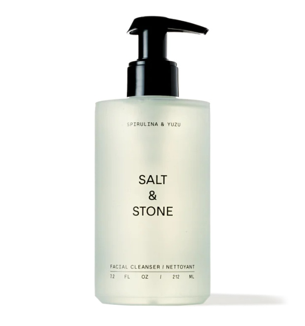Salt & Stone Spirulina & Yuzu Facial Cleanser