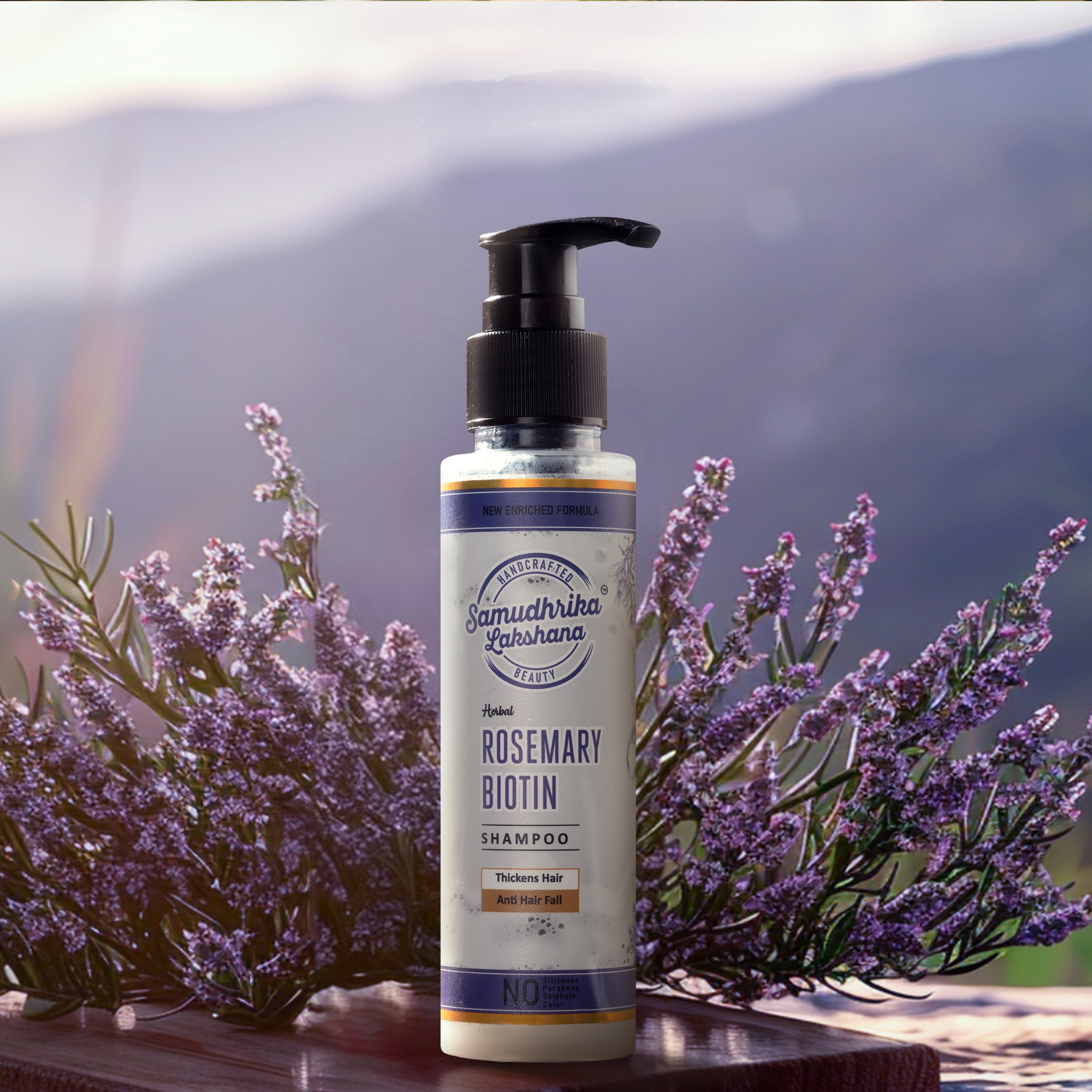 Samuthrika lakshana Rosemary Biotin Shampoo